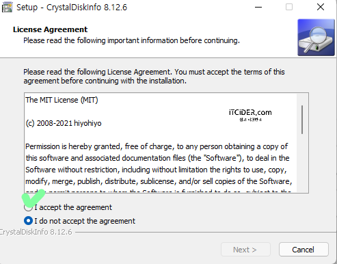 윈도우 10 디스크 정보 확인하기 (crystaldiskinfo) 7