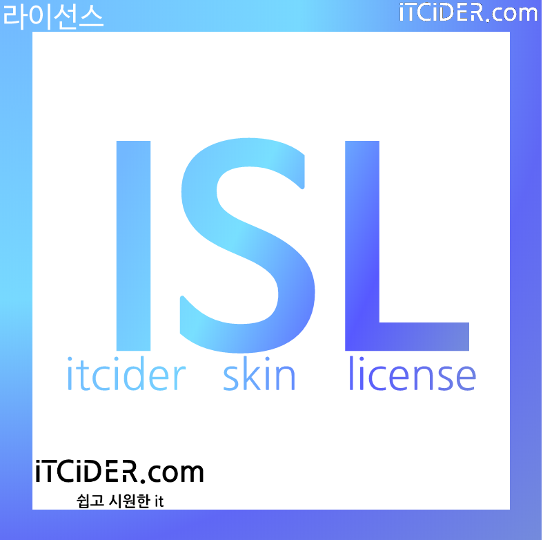 itcider skin license 1