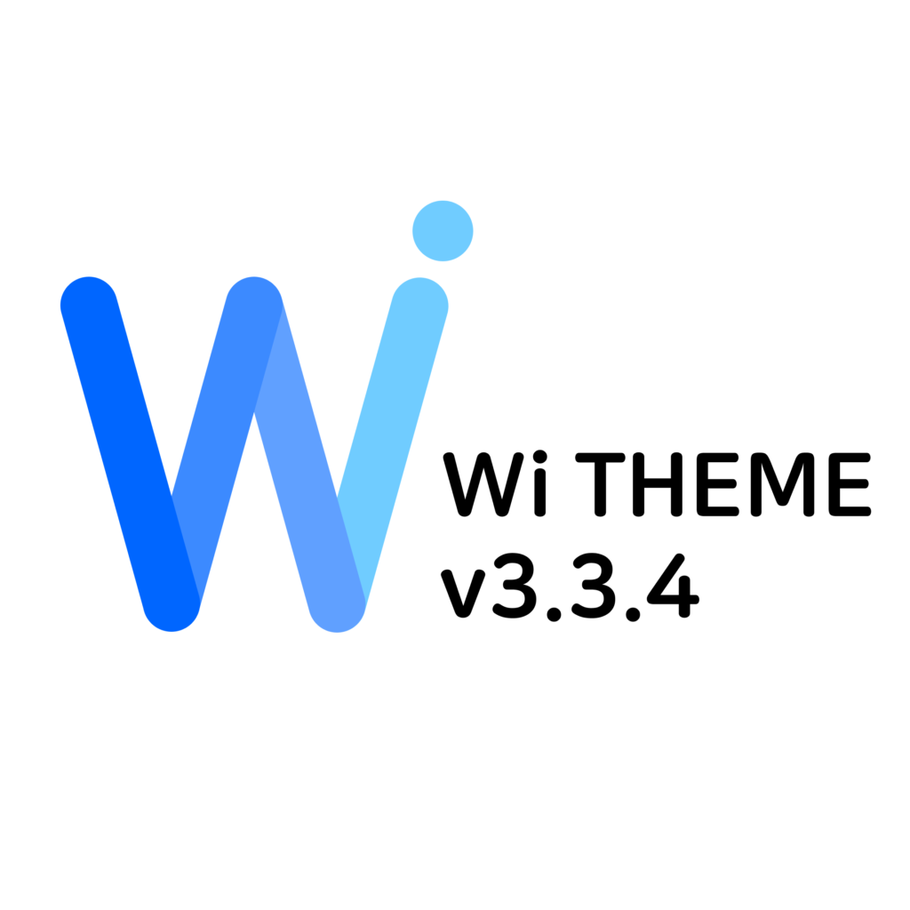 wi theme 3.3.4 업데이트 소개[디자인 패치] 3